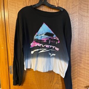 Long sleeve graphic tee